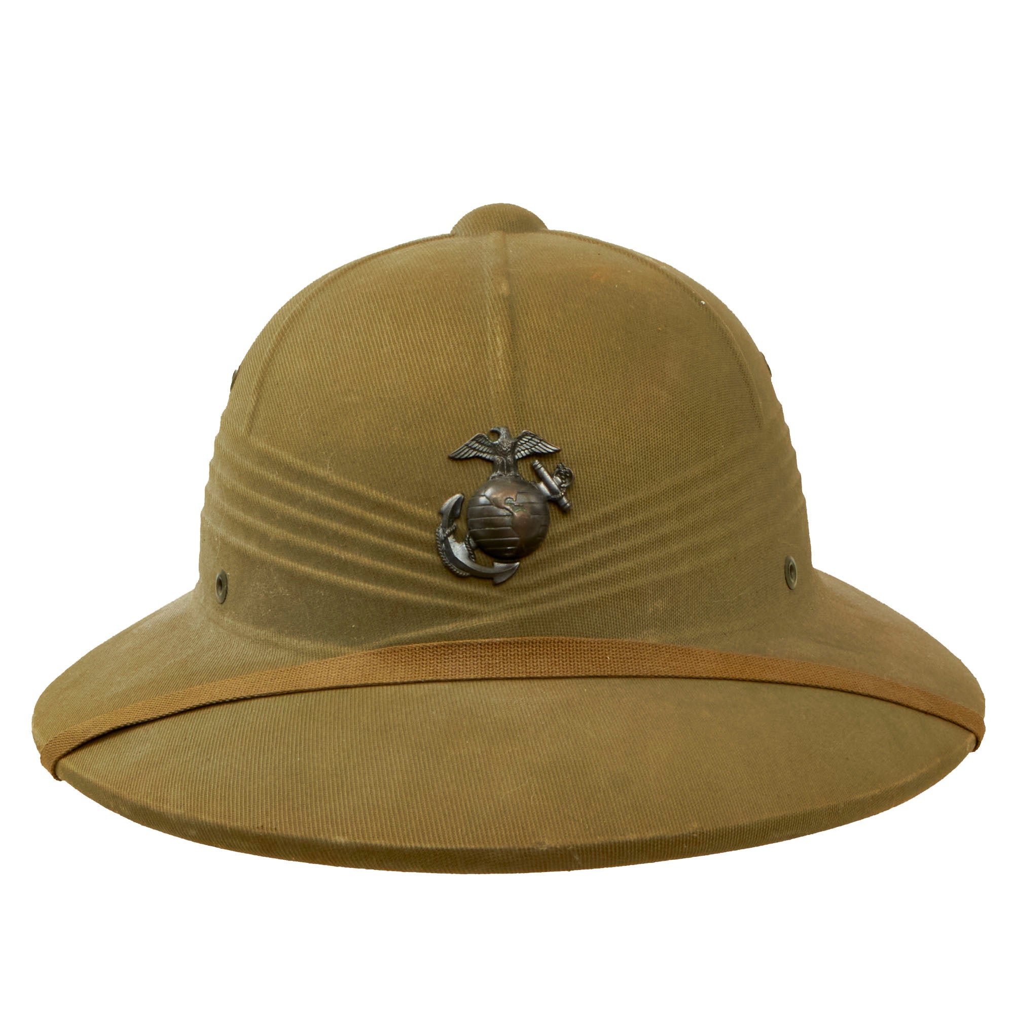 Original U.S. WWII-Era US Marine Corps Issue M-1940 Pressed Fiber