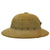 Original U.S. WWII-Era US Marine Corps Issue M-1940 Pressed Fiber Sun Helmet by International Hat Co. with Original Chinstrap & EGA Device - Dated 1943 Original Items
