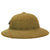Original U.S. WWII-Era US Marine Corps Issue M-1940 Pressed Fiber Sun Helmet by International Hat Co. with Original Chinstrap & EGA Device - Dated 1943 Original Items