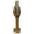 Original U.S. WWII Inert MkII Blue Pineapple Practice Grenade in 1944 Dated M1 Rifle Grenade Adapter with M7 M1 Garand Launcher Original Items