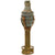 Original U.S. WWII Inert MkII Blue Pineapple Practice Grenade in 1944 Dated M1 Rifle Grenade Adapter with M7 M1 Garand Launcher Original Items
