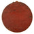 Original U.S. Revolutionary War Cheesebox Canteen with Original Red Milkpaint & Cork Original Items