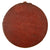 Original U.S. Revolutionary War Cheesebox Canteen with Original Red Milkpaint & Cork Original Items