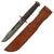 Original U.S. WWII USMC Rare “Red Spacer” Mark 2 KA-BAR Fighting Knife by PAL with Matching PAL Leather Scabbard - Loose Original Items