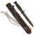 Original U.S. WWII M3 Blade-Marked Fighting Knife by Imperial with 1943-Dated M6 Leather Scabbard by Viner Bros Original Items