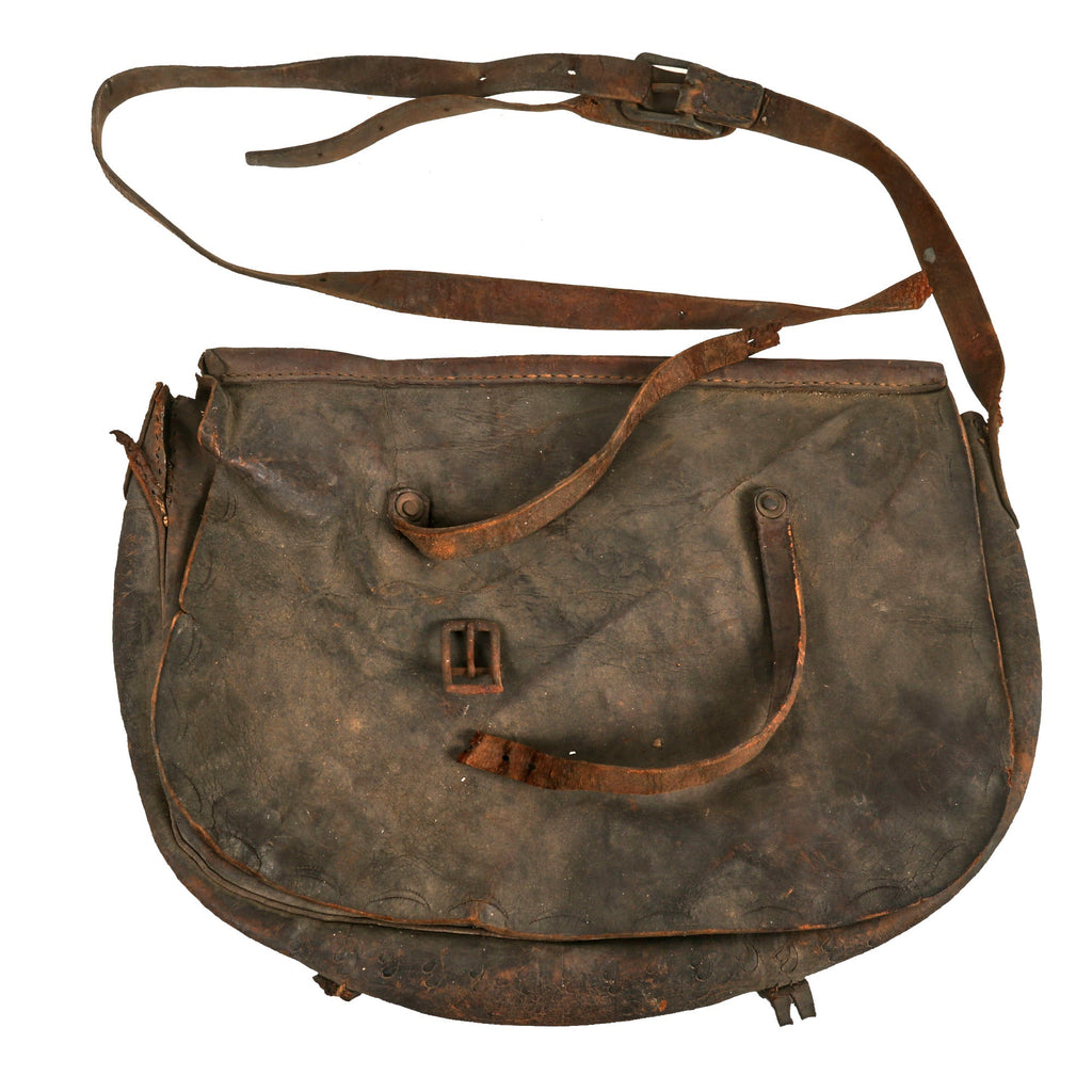 Original U S Civil War Officers Haversack With Partial Carrying Strap original-u-s-civil-war-officers-haversack-with-partial-carrying-strap