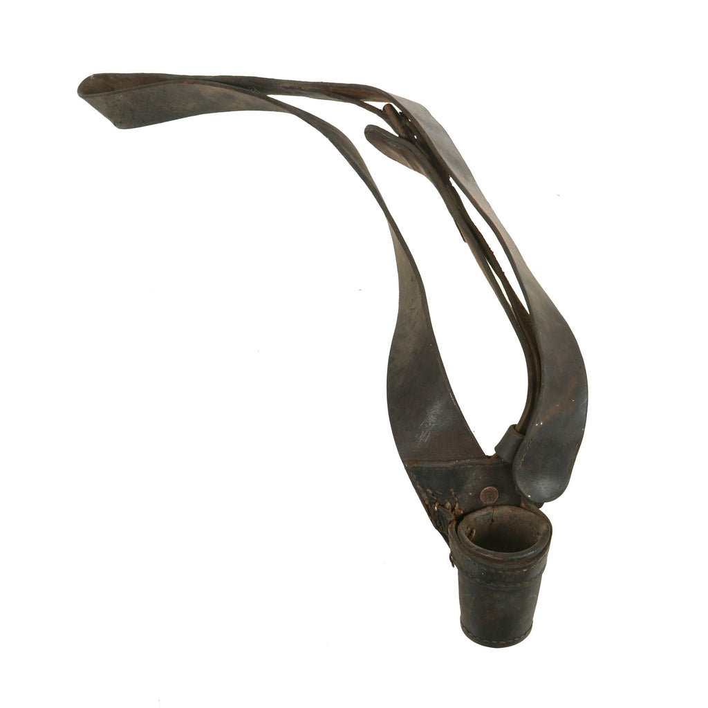 Original U.S. Civil War Flag Bearer’s Flag Bandolier Staff Holder Original Items