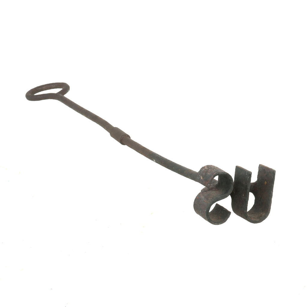 Original U.S. Civil War Era “US” Branding Iron Original Items