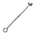 Original U.S. Civil War Era “US” Branding Iron Original Items