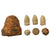 Original U.S. Civil War Battle of Gettysburg Devil’s Den Relics Dug in 1964 in Original Box - Bullets & Shell Fragment Original Items