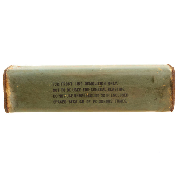 Original U.S. WWII Corps of Engineers High Explosive TNT 1 Pound Block ...