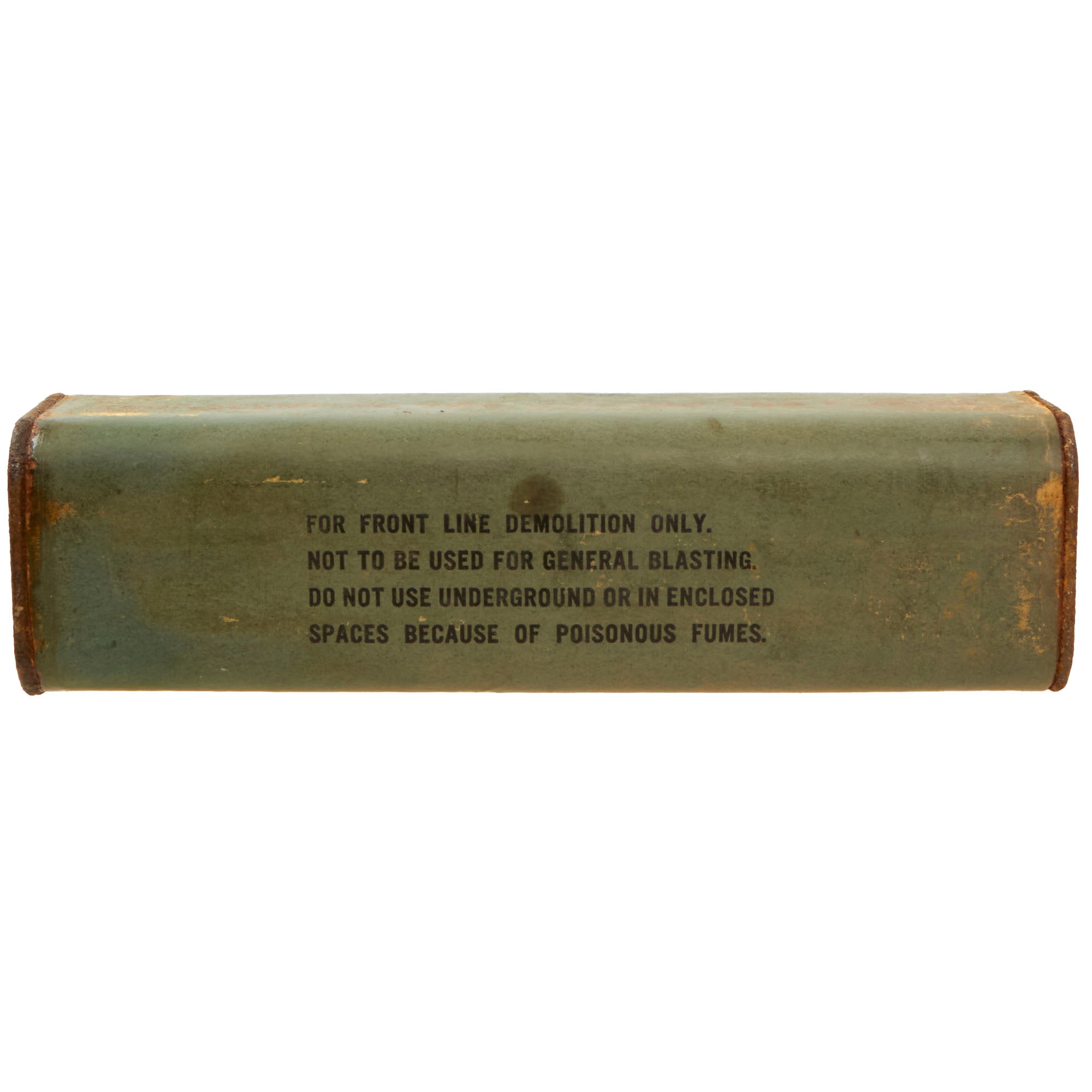 Original U.S. WWII Corps of Engineers High Explosive TNT 1 Pound Block ...