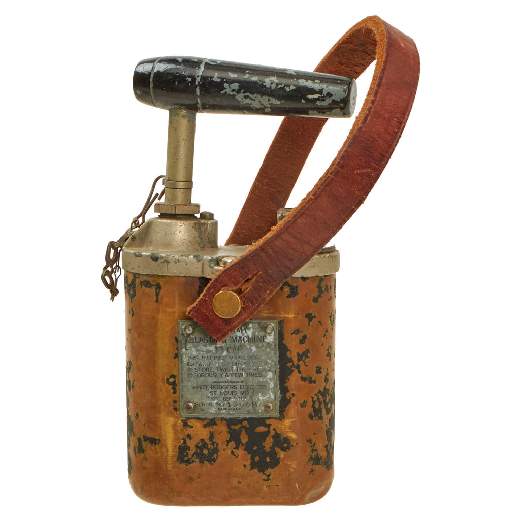 Original U.S. WWII D-Day Army Type 6901 10 Cap Blasting Machine by