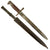 Original U.S. Banana Wars Model 1892 Krag Rifle Bayonet and 2nd Pattern Scabbard - Dated 1903 Original Items
