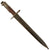 Original U.S. Banana Wars Model 1892 Krag Rifle Bayonet and 2nd Pattern Scabbard - Dated 1903 Original Items