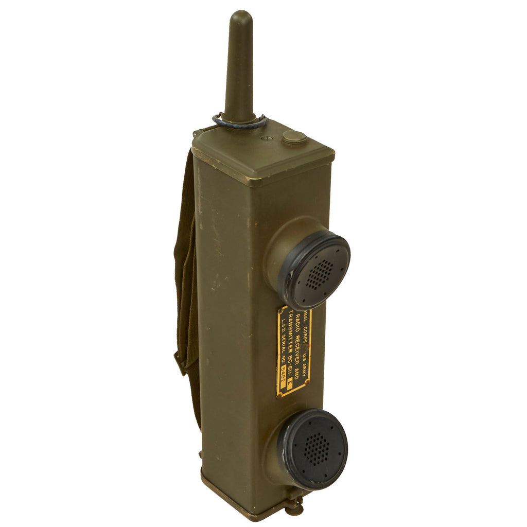 Original U.S. WWII Handie Talkie SCR-536 Radio Transceiver BC-611 -E Original Items