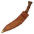 Original British WWII Dated 1944 MkII Pattern Kukri with Hard 1945-Dated Leather Scabbard Original Items