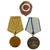Original Soviet WWII Excellent Torpedo Operator Badge, Wartime Medal “for Courage / Valor”, & Wartime “For the Defense of Leningrad” Medal Original Items