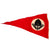 Original German WWII Reich Labor Service Large Pennant Flag - 48" x 90" - Reichsarbeitsdienst Original Items