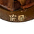 Original Japanese WWII Type 90 Army Helmet with Complete Liner and Chinstrap with Kanji Markings - Tetsubo Original Items
