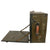 Original U.S. WWII 1942 Dated Army Officer Folding Field Desk by Rice-Stix Dry Goods Company with Markings Original Items