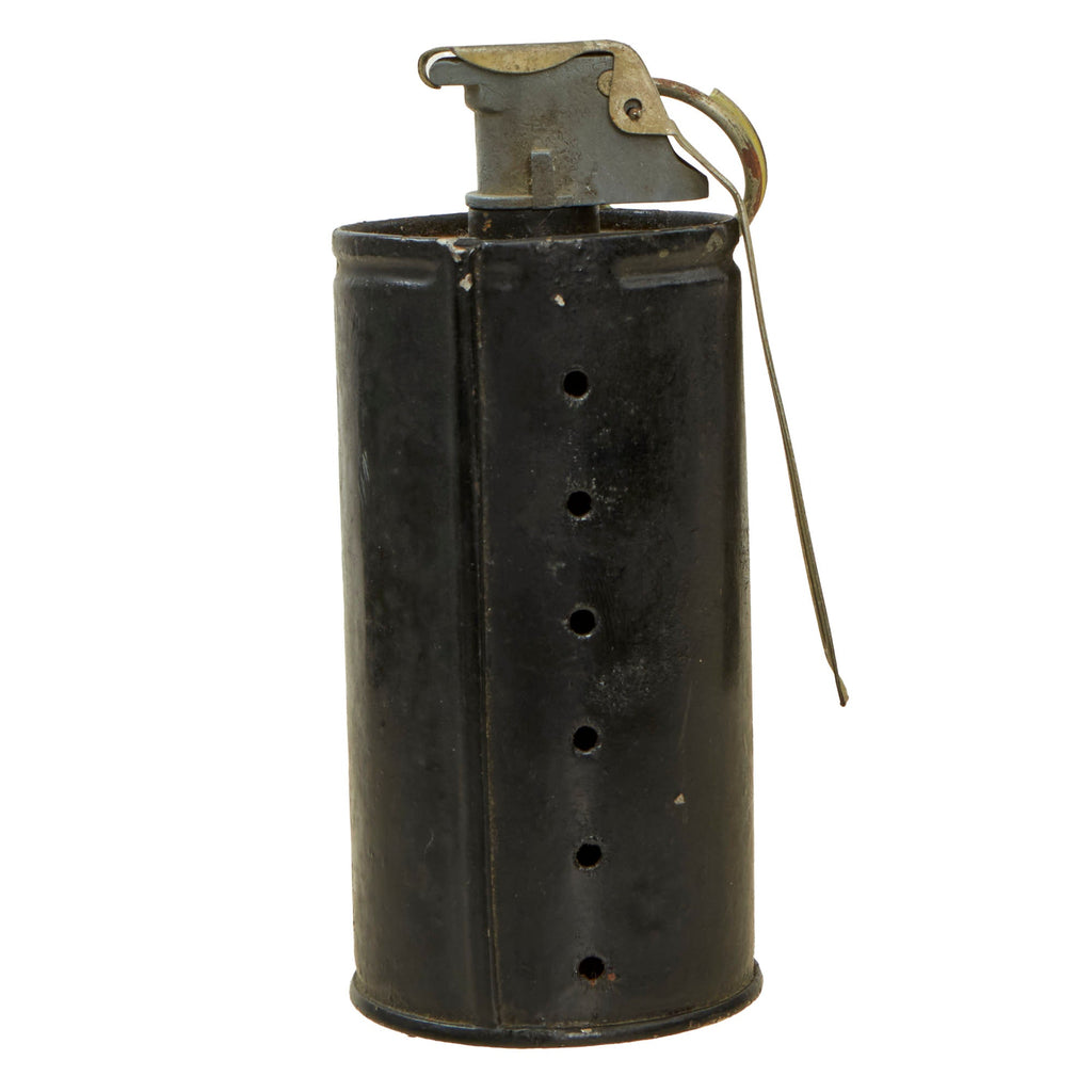 Original U.S. WWII Inert Cylinder Smoke Gas Grenade with M200A1 Fuse ...