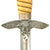 Original WWII German 2nd Model Luftwaffe Dagger with Scabbard - Unmarked Blade Original Items