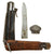 Original German WWII Late War Luftwaffe Take Down Fallschirmjäger Gravity Knife - Service Worn Original Items