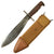 Original U.S. WWI Excellent Model 1917 Bolo Knife by American Cutlery Co. with Scabbard by Bauer Bros. - Dated 1918 Original Items