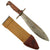 Original U.S. Pre-WWI 1st Year Production Model 1910 Bolo Knife by Springfield Armory with Canvas Scabbard - dated 1910 Original Items