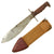 Original U.S. Pre-WWI 1st Year Production Model 1910 Bolo Knife by Springfield Armory with Canvas Scabbard - dated 1910 Original Items