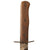 Original German WWII Wood Handle Nahkampfmesser Trench Fighting Knife with Steel Scabbard Original Items
