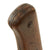 Original German WWII Wood Handle Nahkampfmesser Trench Fighting Knife with Steel Scabbard Original Items