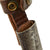 Original German WWII Wood Handle Nahkampfmesser Trench Fighting Knife with Steel Scabbard Original Items