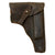 Original German WWII Polish Radom Pistol Brown Leather Holster - Pistolet wz. 35 Vis Original Items