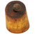 Original U.S. Early 19th Century Hand Carved Scrimshaw Rum Horn Flask With Original Stopper Original Items