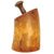 Original U.S. Early 19th Century Hand Carved Scrimshaw Rum Horn Flask With Original Stopper Original Items
