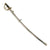 Original U.S. Civil War First Year of Production M1860 Light Cavalry Saber by Ames Mfg. Co. with Nickel Plated Blade & Scabbard - dated 1859 Original Items