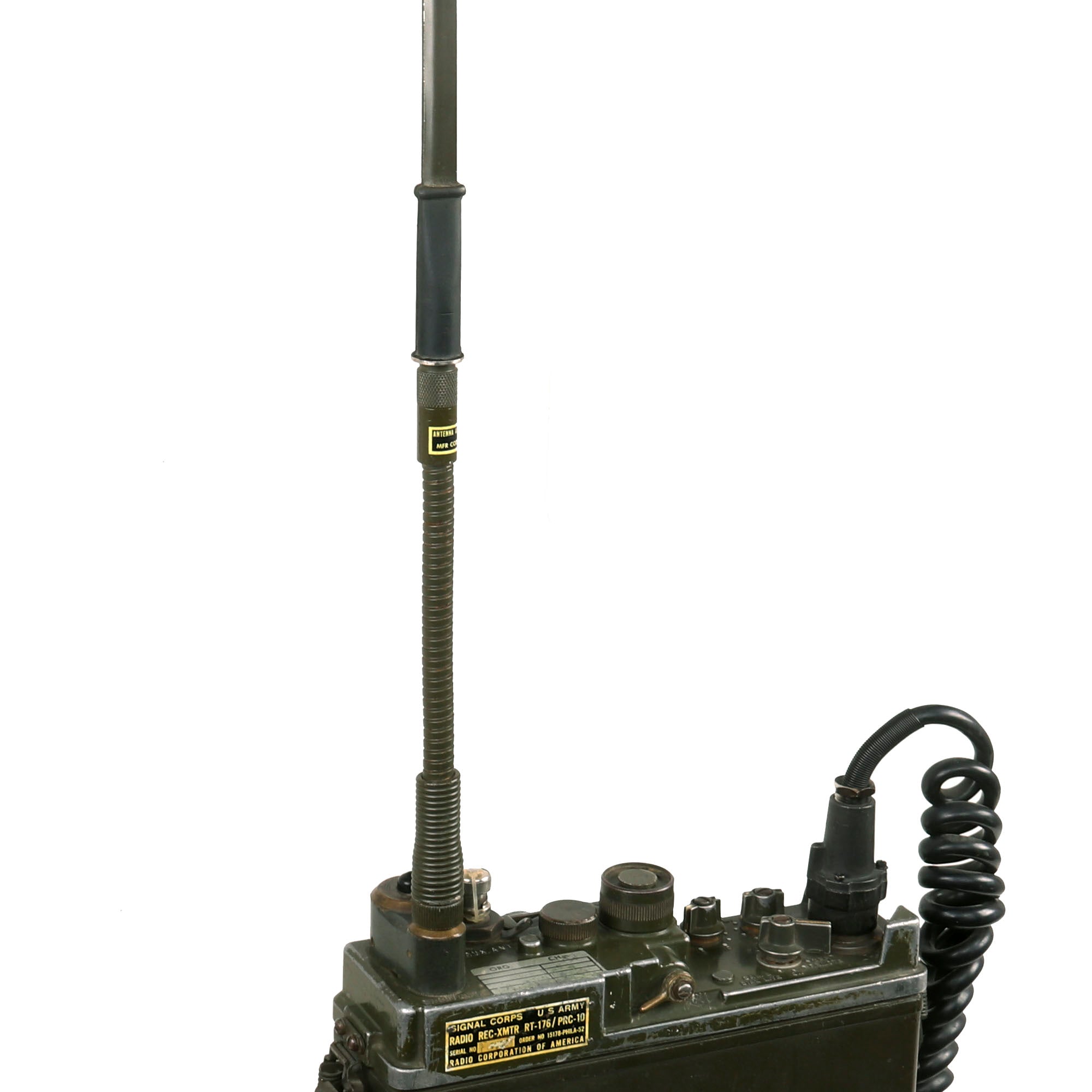 Original U.S. Korean & Vietnam War Era RT-176 AN/PRC-10 Backpack Radio ...