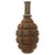 Original French WWI Complete (Without Explosives) F1 Hand Grenade with Original Fuse Cap - Inert Original Items