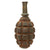 Original French WWI Complete (Without Explosives) F1 Hand Grenade with Original Fuse Cap - Inert Original Items