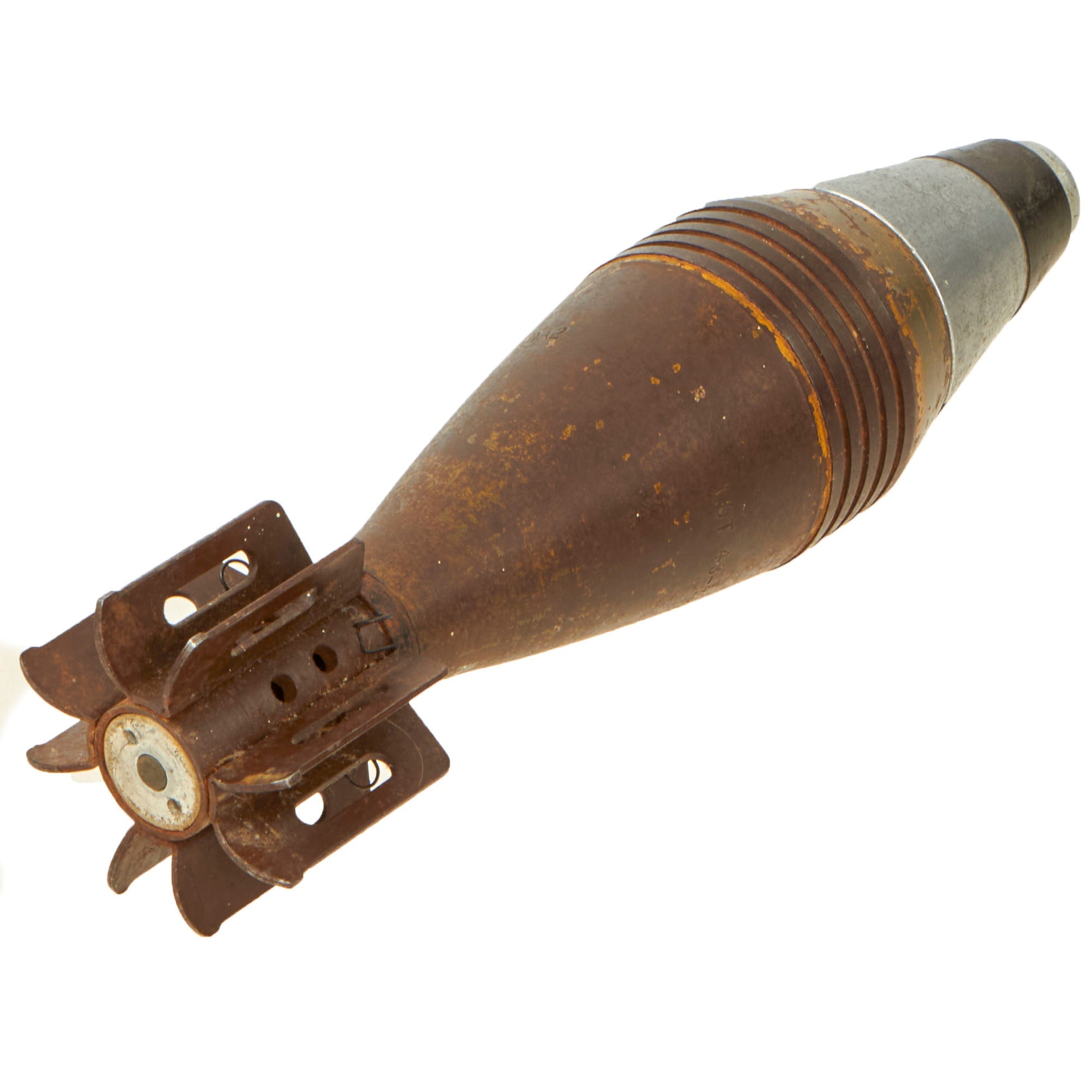 Original U.S. WWII 1942 Dated M49A2 60mm Deactivated Mortar Round with ...