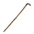 Original German WWII Eastern Front Hand Carved Wolchow Stock Walking Stick dated 1941-1942 Original Items