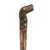 Original German WWII Eastern Front Hand Carved Wolchow Stock Walking Stick dated 1941-1942 Original Items
