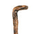 Original German WWII Eastern Front Hand Carved Wolchow Stock Walking Stick dated 1941-1942 Original Items