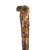Original German WWII Eastern Front Hand Carved Wolchow Stock Walking Stick dated 1941-1942 Original Items