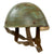 Original Rare Italian WWII M-39/41 Paratrooper Helmet With Custom Made Liner and Chinstrap Harness Original Items