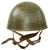 Original Rare Italian WWII M-39/41 Paratrooper Helmet With Custom Made Liner and Chinstrap Harness Original Items