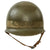 Original U.S. WWII Early War US Navy Beach Battalion NBB Painted McCord Front Seam Fixed Bale M1 Helmet with MSA Liner & Net Original Items