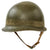 Original U.S. WWII Early War US Navy Beach Battalion NBB Painted McCord Front Seam Fixed Bale M1 Helmet with MSA Liner & Net Original Items